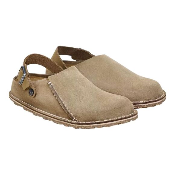 Birkenstock Lutry Premium Suede Gray Taupe 1025297 Women's - Picture 4 of 4